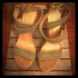 Nine West Platform Wedge Sandals